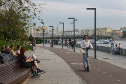 Warm weather in Moscow