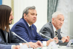 Встреча президента РФ Путина с представителями деловых кругов