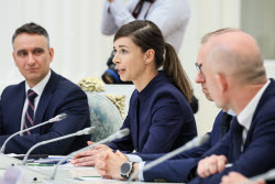Встреча президента РФ Путина с представителями деловых кругов