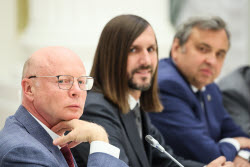 Встреча президента РФ Путина с представителями деловых кругов