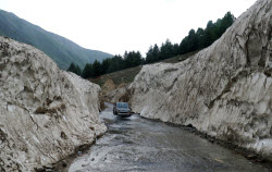 Tourists explore scenic Naran valley