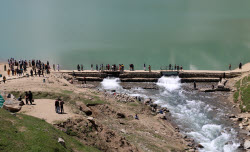 Tourists explore scenic Naran valley