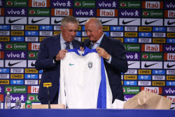 Carlo Ancelotti presented as new head coach of Brazil