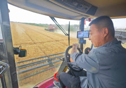 Farmers Busy With Summer Wheat Harvest In Huai'an