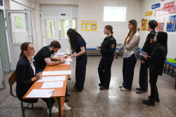 Unified State Exam in Yuzhno-Sakhalinsk, Russia