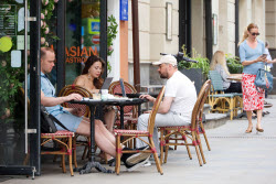 Moscow experiences very warm temperatures