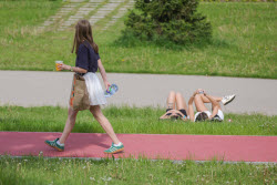 Moscow experiences very warm temperatures