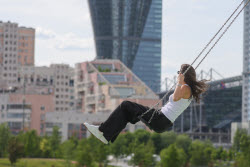 Moscow experiences very warm temperatures