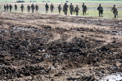 Motor rifle regiment training in Zaporozhye Region