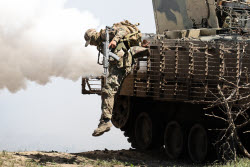 Motor rifle regiment training in Zaporozhye Region