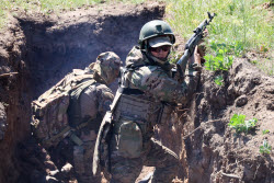 Motor rifle regiment training in Zaporozhye Region