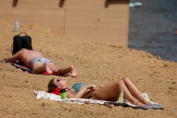 Moscow hit by heat wave