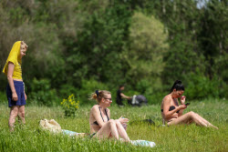 Moscow hit by heat wave