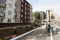 Key presentation ceremony in Avdeyevka