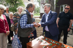 Key presentation ceremony in Avdeyevka