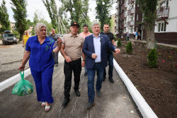 Key presentation ceremony in Avdeyevka
