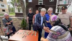 VIDEO. Key presentation ceremony in Avdeyevka