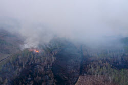 Wildfires in Transbaikal Region, Russia