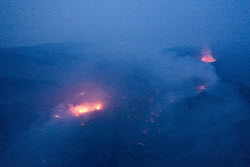 Wildfires in Transbaikal Region, Russia
