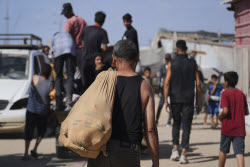 Доставка гуманитарной помощи в сектор Газа организацией Gaza Humanitarian Foundation