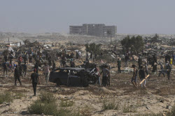 Доставка гуманитарной помощи в сектор Газа организацией Gaza Humanitarian Foundation