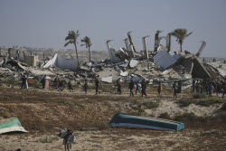 Доставка гуманитарной помощи в сектор Газа организацией Gaza Humanitarian Foundation