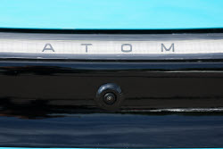 Atom electric vehicle test drive in Moscow