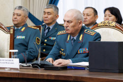 Рабочий визит министра обороны РФ Белоусова в Бишкек