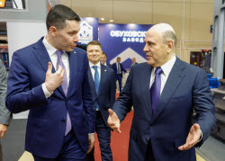 Премьер-министр РФ Мишустин на выставке "Металлообработка - 2025"