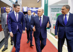 Премьер-министр РФ Мишустин на выставке "Металлообработка - 2025"