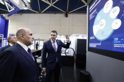 Премьер-министр РФ Мишустин на выставке "Металлообработка - 2025"