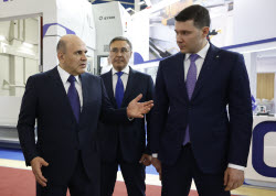 Премьер-министр РФ Мишустин на выставке "Металлообработка - 2025"