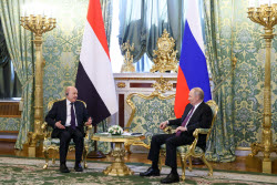 Russia's President Putin meets with Chairman of Yemen’s Presidential Leadership Council Rashad Muhammad al-Alimi