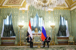 Russia's President Putin meets with Chairman of Yemen’s Presidential Leadership Council Rashad Muhammad al-Alimi