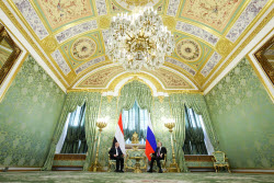 Russia's President Putin meets with Chairman of Yemen’s Presidential Leadership Council Rashad Muhammad al-Alimi