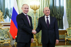 Russia's President Putin meets with Chairman of Yemen’s Presidential Leadership Council Rashad Muhammad al-Alimi