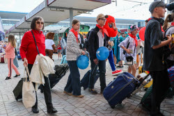 Artek summer camp welcomes children in Simferopol, Russia