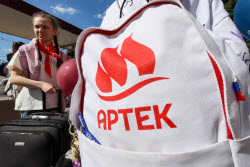 Artek summer camp welcomes children in Simferopol, Russia