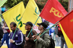 Забастовка профсоюзов в Колумбии