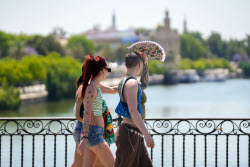 Yellow Warning This Wednesday For Heat In Cordoba, Jaen And Seville With Maximum Temperatures Up To 40 Degrees..