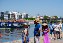 Yellow Warning This Wednesday For Heat In Cordoba, Jaen And Seville With Maximum Temperatures Up To 40 Degrees..