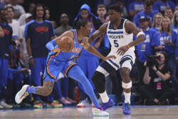 Thunder Timberwolves Basketball