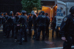People protest outside ICE facility in New York amid immigration crackdown