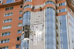 Aftermath of drone attack on Moscow