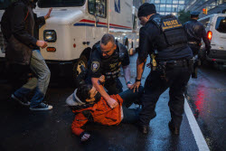 People protest outside ICE facility in New York amid immigration crackdown