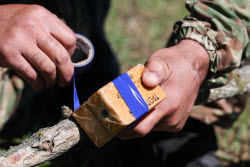Russian deminers in Zaporozhye Region