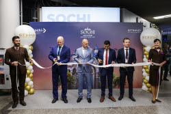 Первый рейс авиакомпании Etihad Airways из Абу-Даби в Сочи