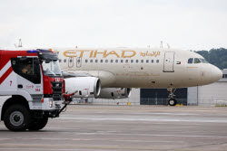 Первый рейс авиакомпании Etihad Airways из Абу-Даби в Сочи
