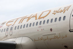 Первый рейс авиакомпании Etihad Airways из Абу-Даби в Сочи