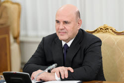 Встреча премьер-министра РФ Мишустина и помощника президента Узбекистана Мирзиеевой